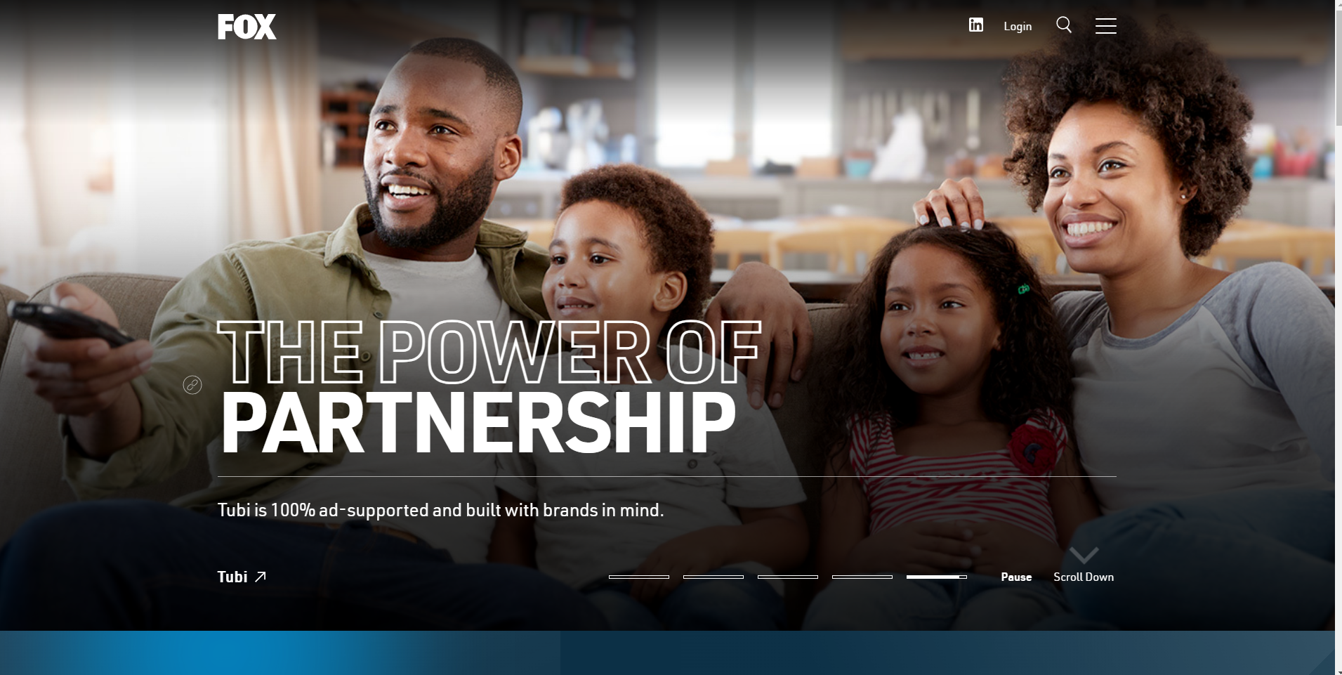 An image of the Fox Ad Solutions project.